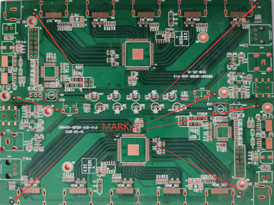 PCB線路板上的MARK點(diǎn)